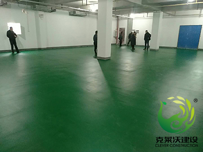武汉市医疗器械检查中心地坪漆