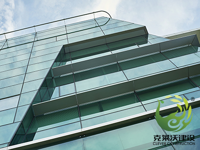 现代建筑玻璃幕墙